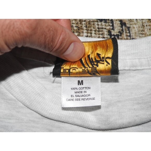 Vintage 1993 Anaheim Mighty Ducks Pure Magic Long Sleeve T-Shirt Medium - Picture 8 of 9